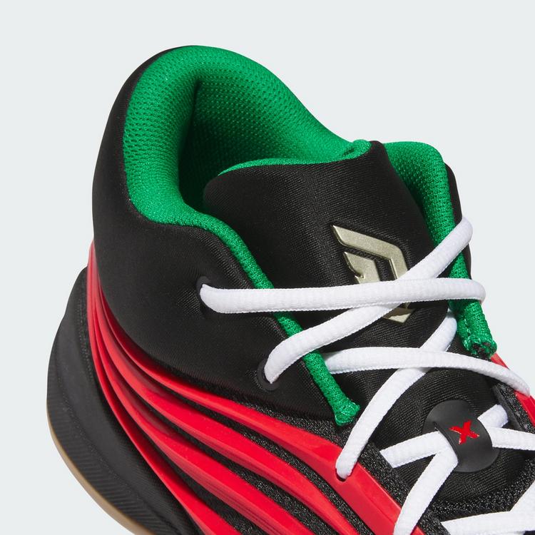 adidas adidas DAME&nbsp;X Schuh Basketballschuhe - Core Black / Pure Ruby / Gum - 6 | SportScheck