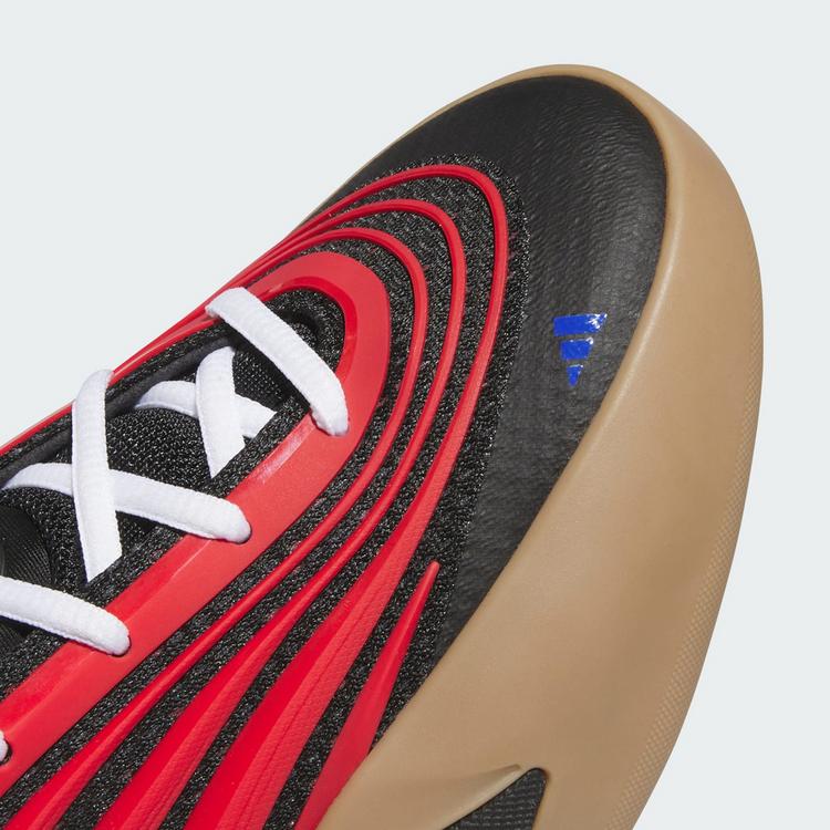 adidas adidas DAME&nbsp;X Schuh Basketballschuhe - Core Black / Pure Ruby / Gum - 7 | SportScheck