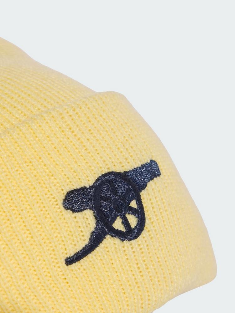 adidas adidas ARSENAL FC WOOLIE Beanie - Almost Yellow / Collegiate Navy - 1 | SportScheck