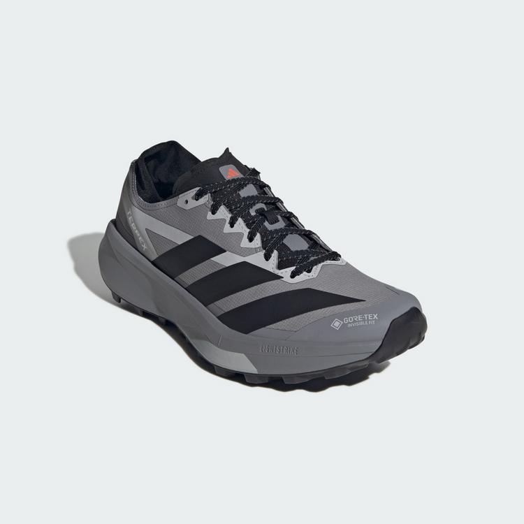 adidas adidas Terrex Agravic GTX 2 Trailrunning-Schuh Laufschuhe Herren - Grey Three / Core Black / Semi Impact Orange - 3 | SportScheck