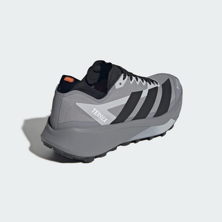 adidas adidas Terrex Agravic GTX 2 Trailrunning-Schuh Laufschuhe Herren - Grey Three / Core Black / Semi Impact Orange - 4 | SportScheck