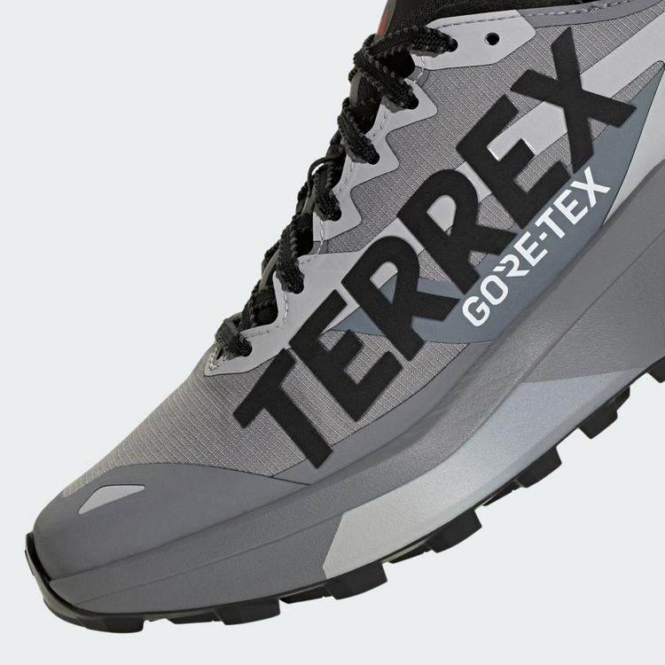 adidas adidas Terrex Agravic GTX 2 Trailrunning-Schuh Laufschuhe Herren - Grey Three / Core Black / Semi Impact Orange - 7 | SportScheck