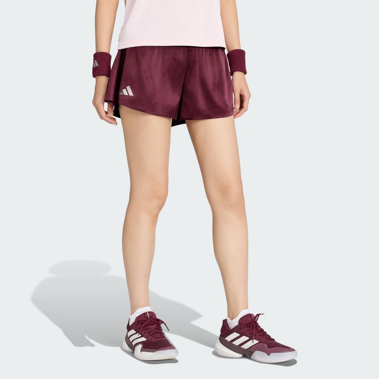 adidas adidas TENNIS CLIMACOOL SHORTS PRO Shorts Damen - Maroon - 0 | SportScheck