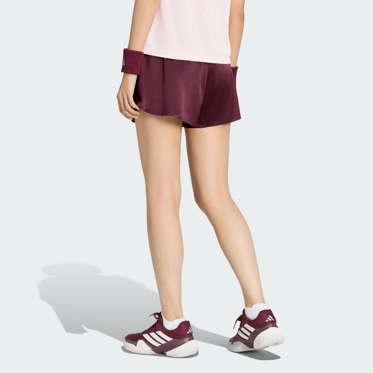 adidas adidas TENNIS CLIMACOOL SHORTS PRO Shorts Damen - Maroon - 1 | SportScheck