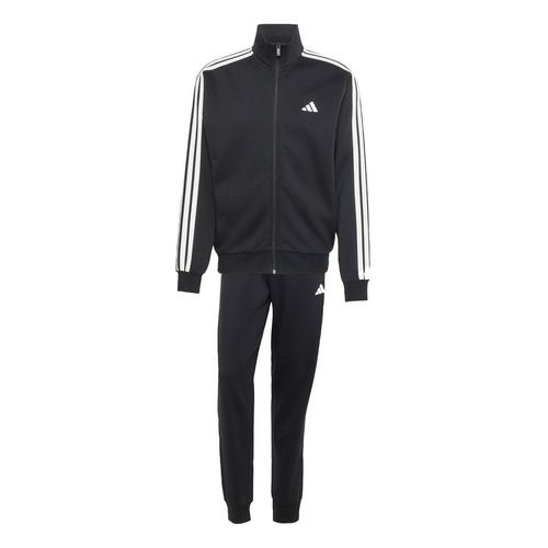 adidas 3-STREIFEN FLEECE TRAININGSANZUG Trainingsanzug Herren