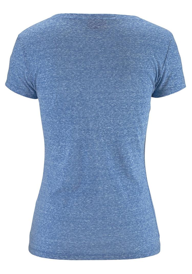 VENICE BEACH VENICE BEACH Strandshirt T-Shirt Damen - blau-meliert - 0 | SportScheck