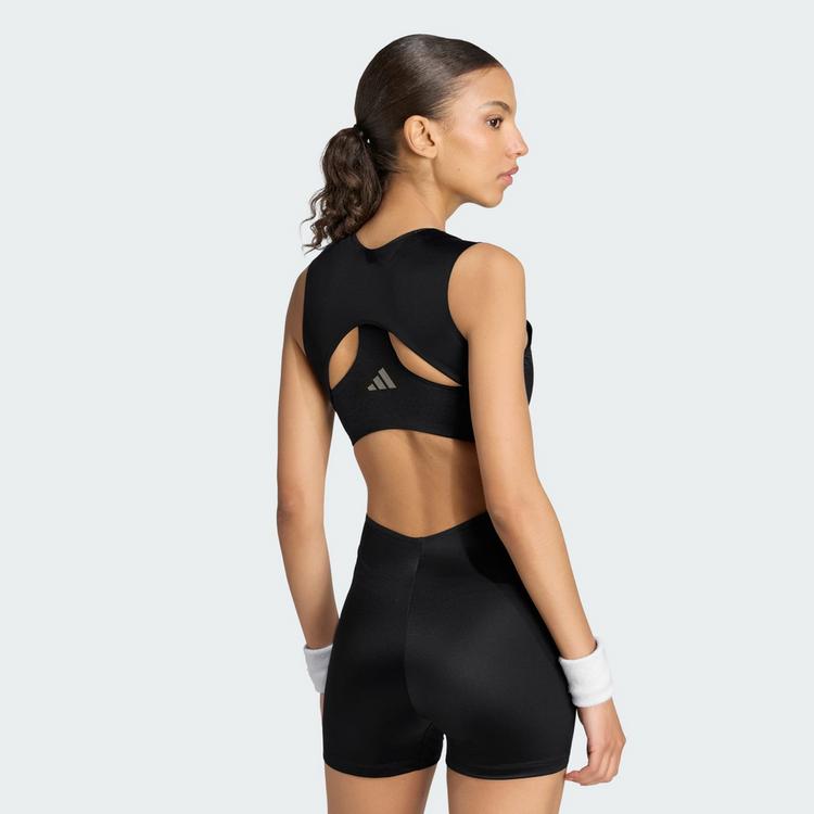 adidas adidas TENNIS CLIMACOOL ONESIE PRO Jumpsuit Damen - Black - 1 | SportScheck