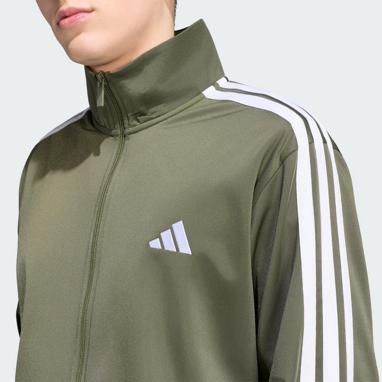adidas adidas DAYREADY TRAININGSANZUG Trainingsanzug Herren - Olive Four / White - 0 | SportScheck