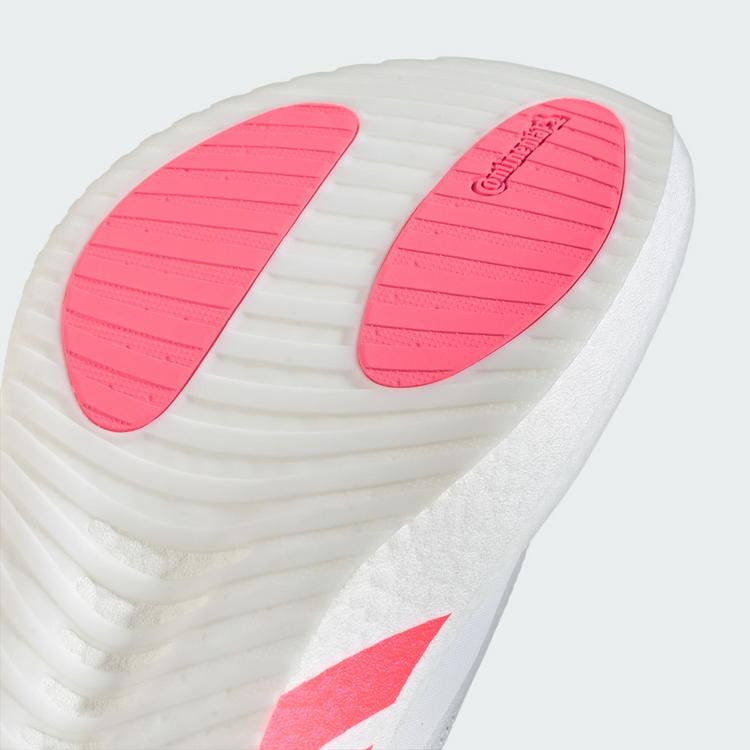 adidas adidas HYPERBOOST RUN Laufschuh Laufschuhe Damen - Cloud White / Solar Turbo / Crystal White - 6 | SportScheck