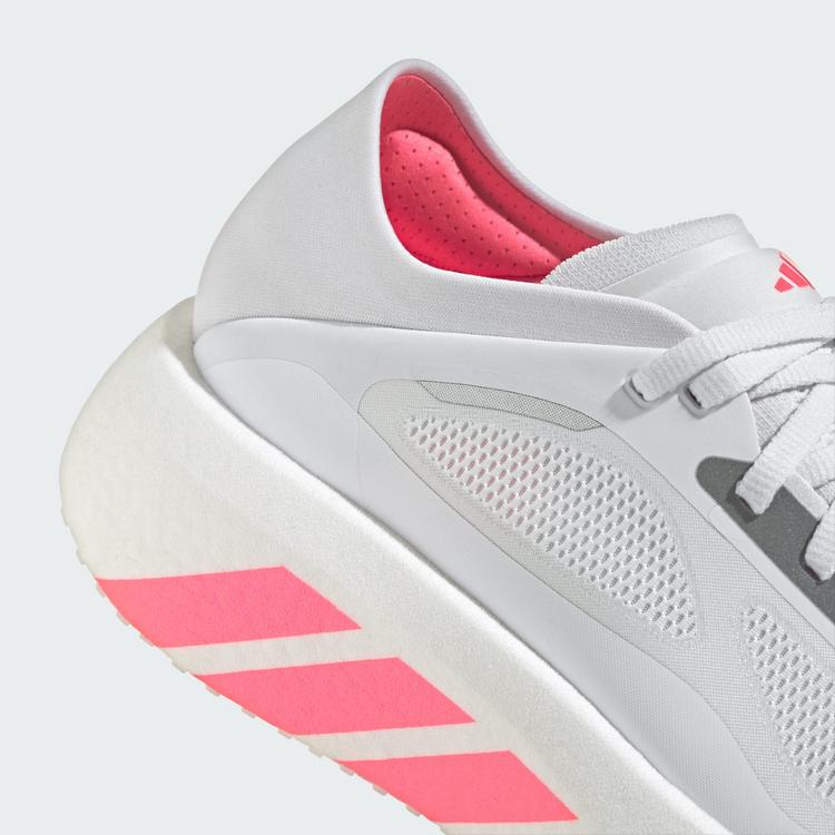 adidas adidas HYPERBOOST RUN Laufschuh Laufschuhe Damen - Cloud White / Solar Turbo / Crystal White - 7 | SportScheck