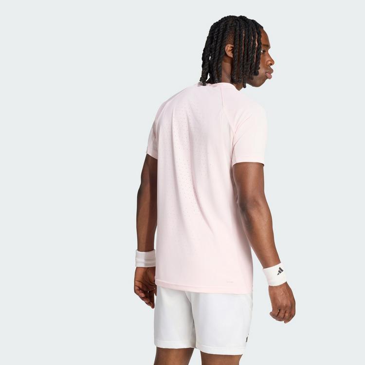 adidas adidas TENNIS CLIMACOOL+ FREELIFT PRO T-SHIRT T-Shirt Herren - Distilled Pink - 1 | SportScheck