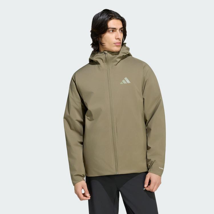 adidas adidas Terrex Multi Essentials CLIMAPROOF Funktionsjacke Herren - Olive Strata - 0 | SportScheck