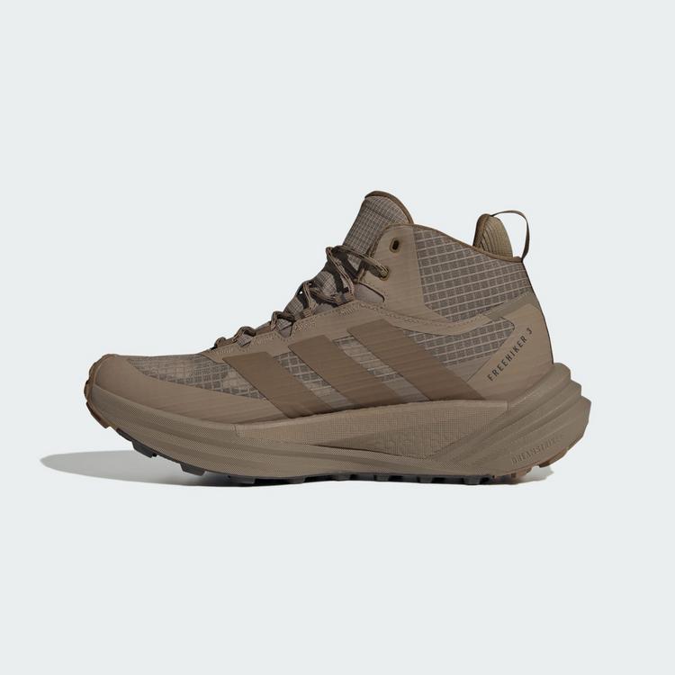 adidas adidas TERREX FREEHIKER&nbsp;3 GORE-TEX Wanderschuhe Herren - Khaki Six / Brown Oxide / Dark Brown - 5 | SportScheck