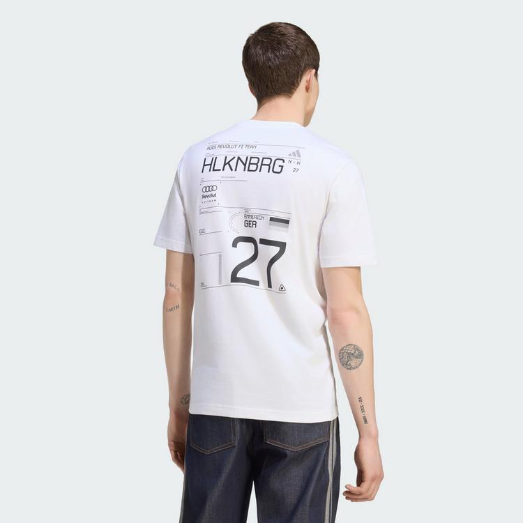 adidas adidas AUDI FORMULA ONE TEAM NICO H&Uuml;LKENBERG T-Shirt Herren - White - 1 | SportScheck