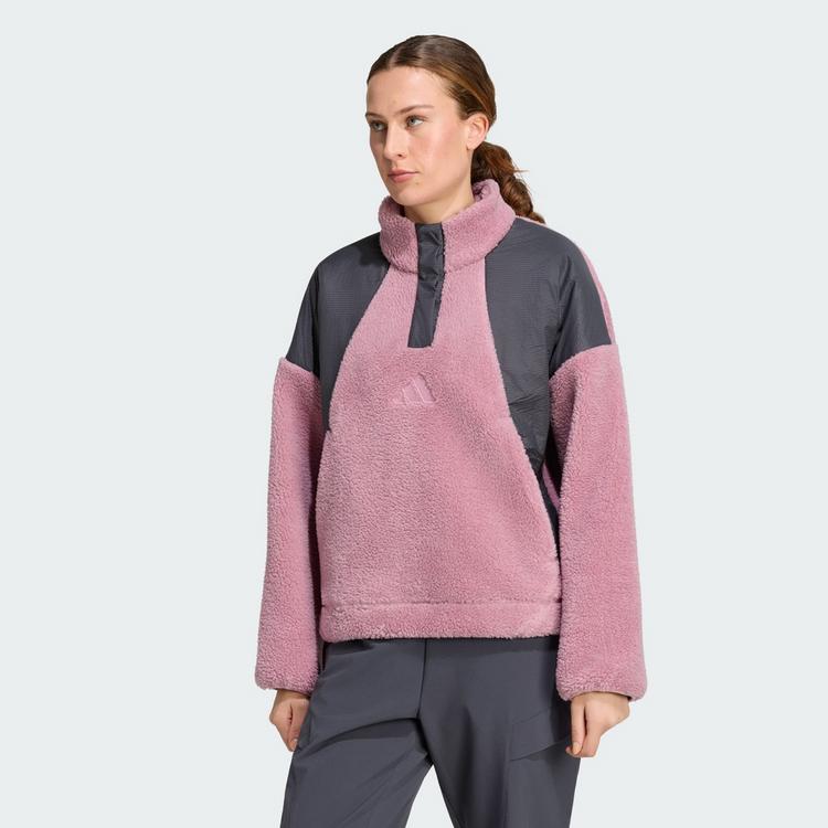 adidas adidas Terrex Xploric CLIMAWARM Pullover, Fleecehoodie Damen - Magic Mauve - 0 | SportScheck