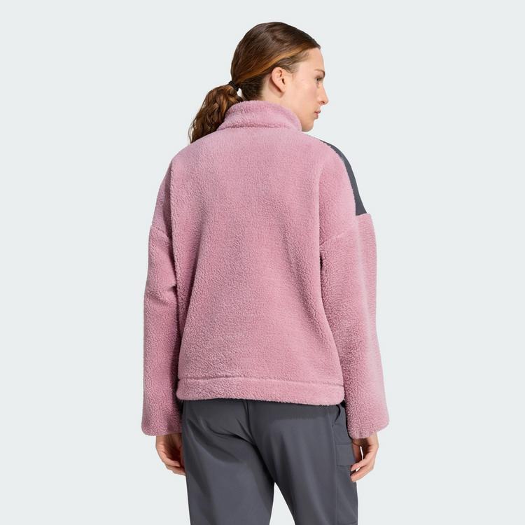 adidas adidas Terrex Xploric CLIMAWARM Pullover, Fleecehoodie Damen - Magic Mauve - 1 | SportScheck