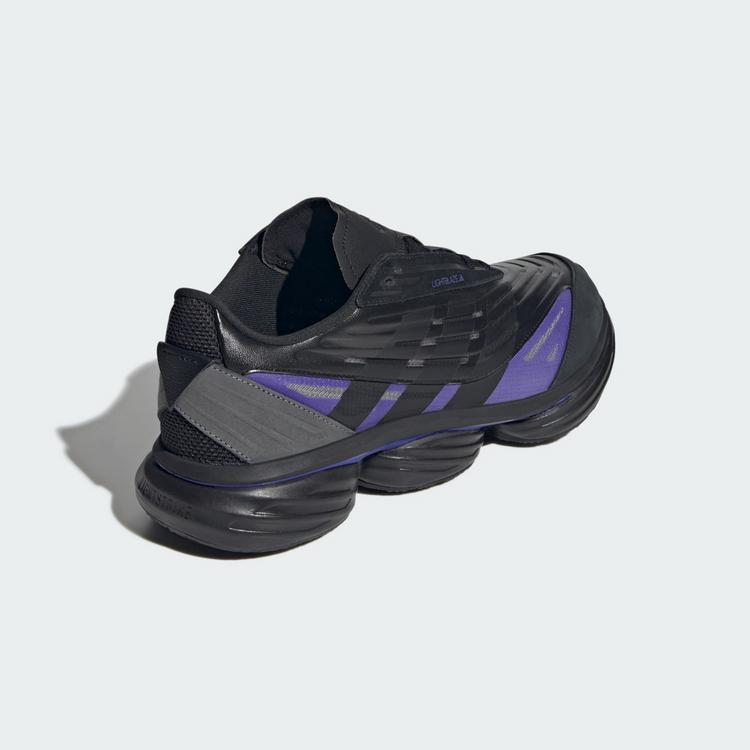adidas adidas LIGHTBLAZE POD SCHUH Sneaker Herren - Core Black / Core Black / Solar Purple - 4 | SportScheck