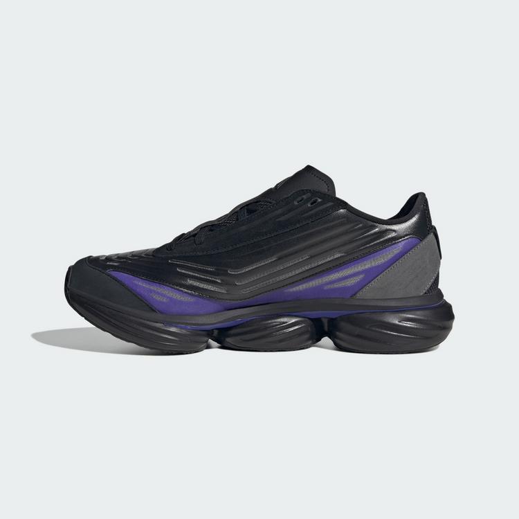 adidas adidas LIGHTBLAZE POD SCHUH Sneaker Herren - Core Black / Core Black / Solar Purple - 5 | SportScheck