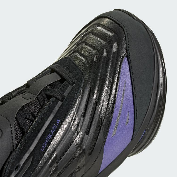 adidas adidas LIGHTBLAZE POD SCHUH Sneaker Herren - Core Black / Core Black / Solar Purple - 6 | SportScheck