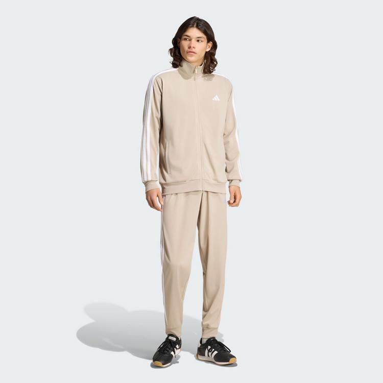 adidas adidas DAYREADY TRAININGSANZUG Trainingsanzug Herren - Khaki Three / White - 0 | SportScheck