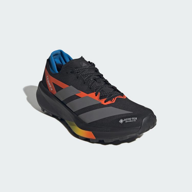 adidas adidas Terrex Agravic GTX 2 Trailrunning-Schuh Laufschuhe Herren - Core Black / Grey Four / Impact Orange - 3 | SportScheck