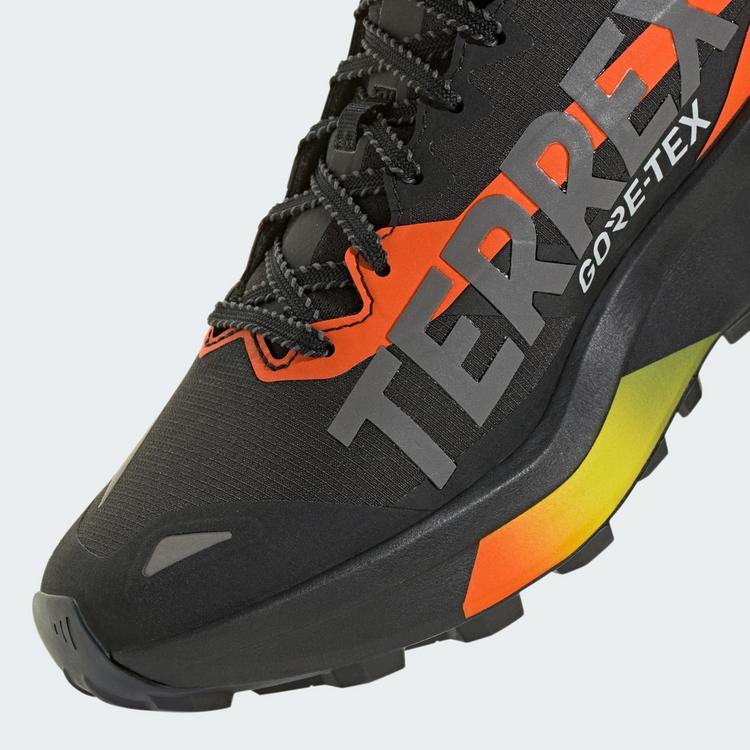 adidas adidas Terrex Agravic GTX 2 Trailrunning-Schuh Laufschuhe Herren - Core Black / Grey Four / Impact Orange - 7 | SportScheck