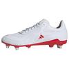 adidas RS15 Rugby Schuh, weiche B&ouml;den Fu&szlig;ballschuhe - Cloud White / Cloud White / Cloud White