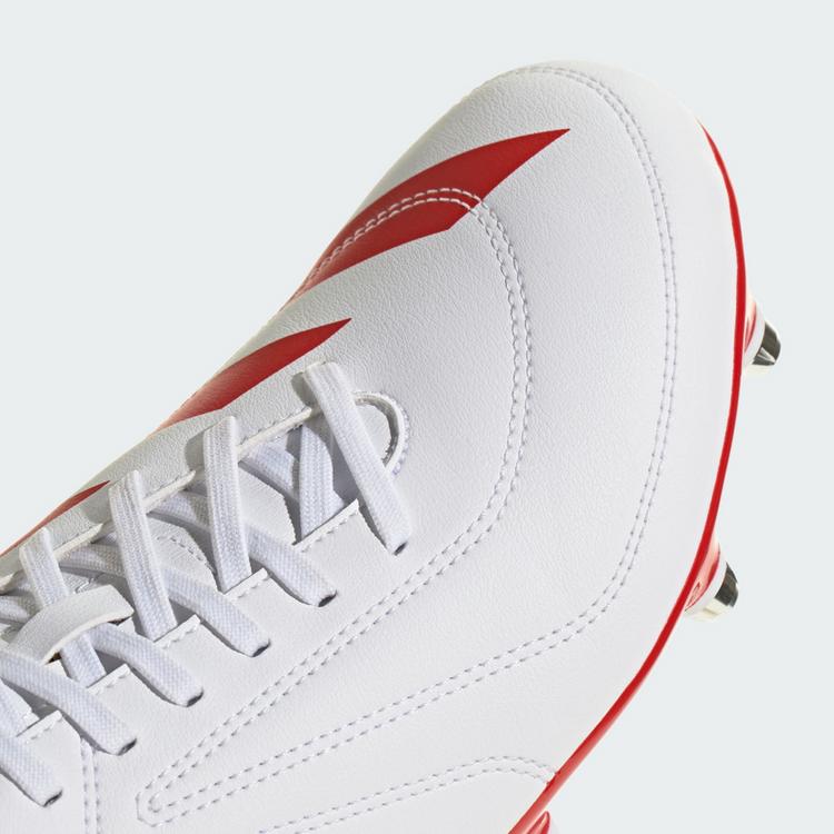 adidas adidas RS15 Rugby Schuh, weiche B&ouml;den Fu&szlig;ballschuhe - Cloud White / Cloud White / Cloud White - 5 | SportScheck