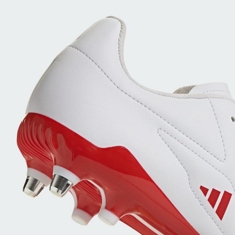 adidas adidas RS15 Rugby Schuh, weiche B&ouml;den Fu&szlig;ballschuhe - Cloud White / Cloud White / Cloud White - 6 | SportScheck