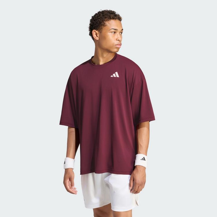 adidas adidas TENNIS CLIMACOOL+ T-SHIRT PRO T-Shirt Herren - Maroon - 0 | SportScheck