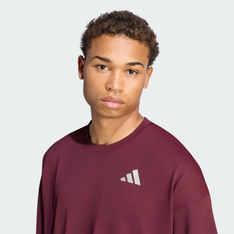 adidas adidas TENNIS CLIMACOOL+ T-SHIRT PRO T-Shirt Herren - Maroon - 0 | SportScheck