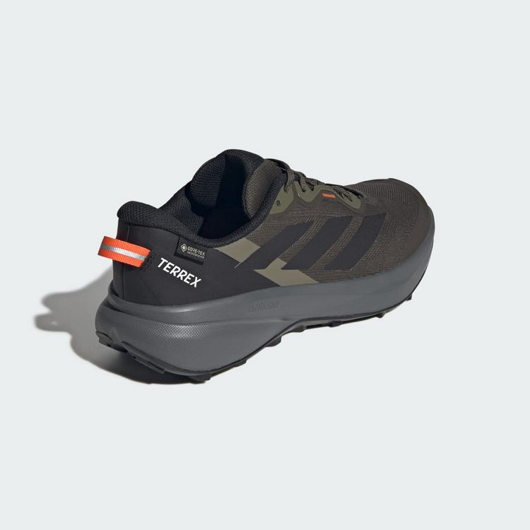 adidas adidas Terrex Tracefinder Plus GORE-TEX Laufschuhe Herren - Shadow Olive / Core Black / Olive Strata - 4 | SportScheck
