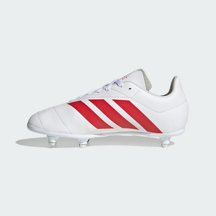 adidas adidas Kids Rugby Schuh, weiche B&ouml;den Fu&szlig;ballschuhe Kinder - Cloud White / Cloud White / Cloud White - 4 | SportScheck