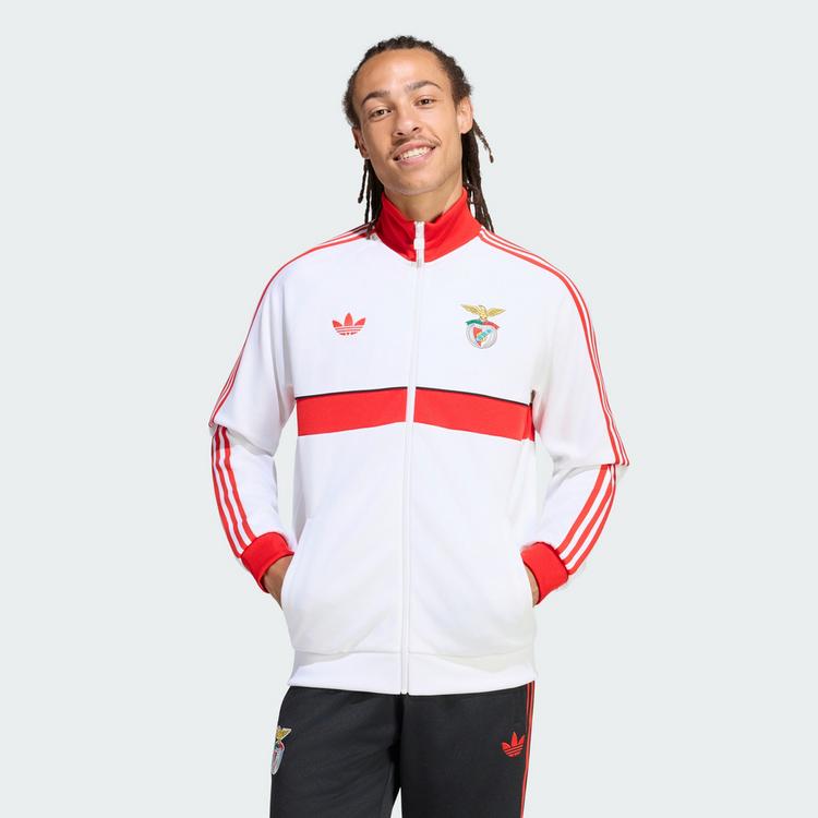 adidas adidas Benfica Lissabon Originals Jacke Trainingsjacke Herren - White - 0 | SportScheck