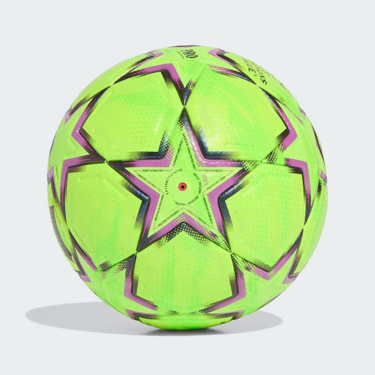 adidas adidas UEFA Champions League 26/27 Pro Fu&szlig;ball - Lucid Lemon / Purple Burst - 0 | SportScheck