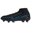 adidas F50 HYPERFAST LEAGUE Mid Fu&szlig;ballschuh, Fu&szlig;ballschuhe - Core Black / Core Black / Lucid Ray Blue