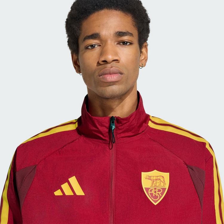 adidas adidas AS Rom Anthem Heimjacke Trainingsjacke Herren - Team Victory Red - 0 | SportScheck