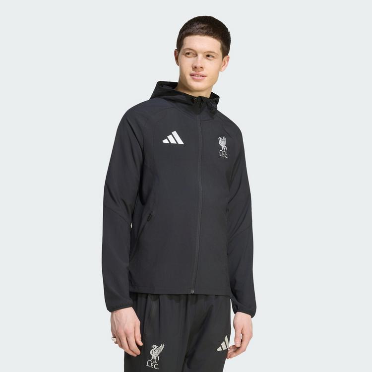 adidas adidas FC Liverpool Tiro Travel Windbreaker, Windbreaker Herren - Black - 0 | SportScheck