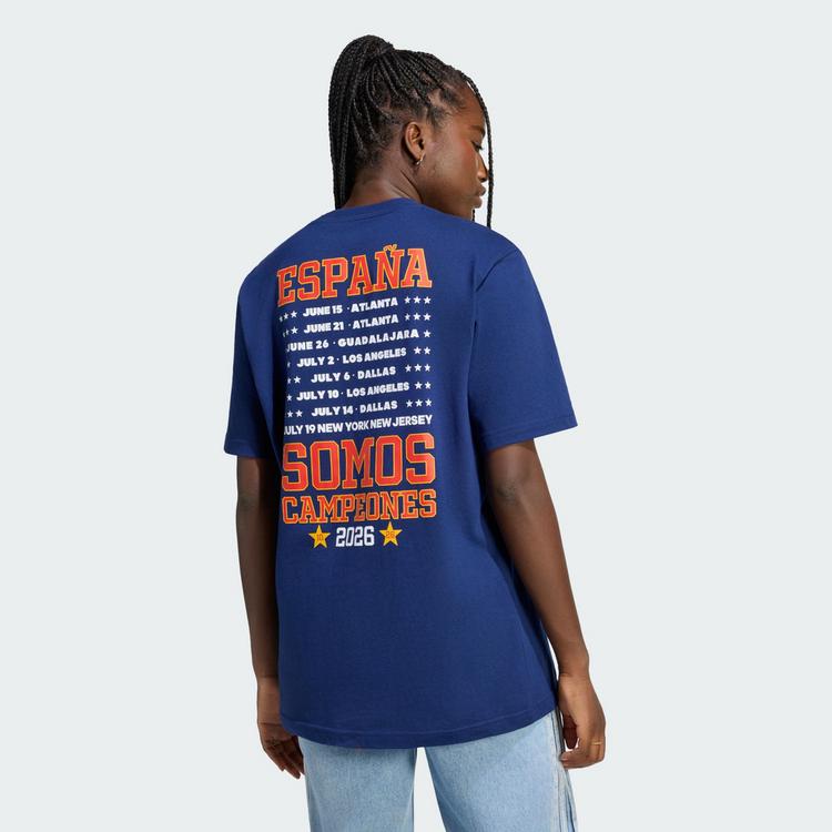 adidas adidas FEF A WIN26 T W T-Shirt Damen - Dark Blue - 1 | SportScheck