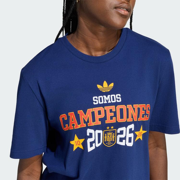 adidas adidas FEF A WIN26 T W T-Shirt Damen - Dark Blue - 1 | SportScheck
