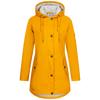 ANKERGLUT ANKERGLUTNEBEL Regenjacke Damen - mustard
