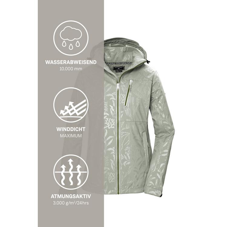 KILLTEC KILLTEC KOS 122 Softshelljacke Damen - Gr&uuml;n2046 - 4 | SportScheck