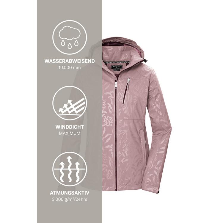 KILLTEC KILLTEC KOS 122 Softshelljacke Damen - Violett3930 - 5 | SportScheck