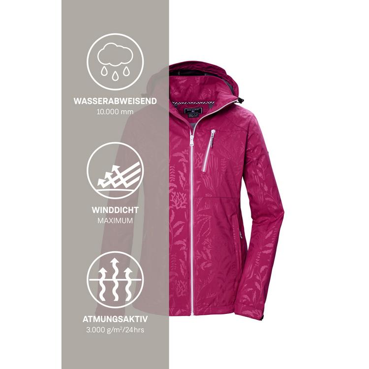 KILLTEC KILLTEC KOS 122 Softshelljacke Damen - Rot4542 - 4 | SportScheck