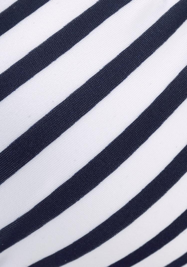 VENICE BEACH VENICE BEACH Summer Bikini Oberteil Damen - white-navy-stripe - 5 | SportScheck