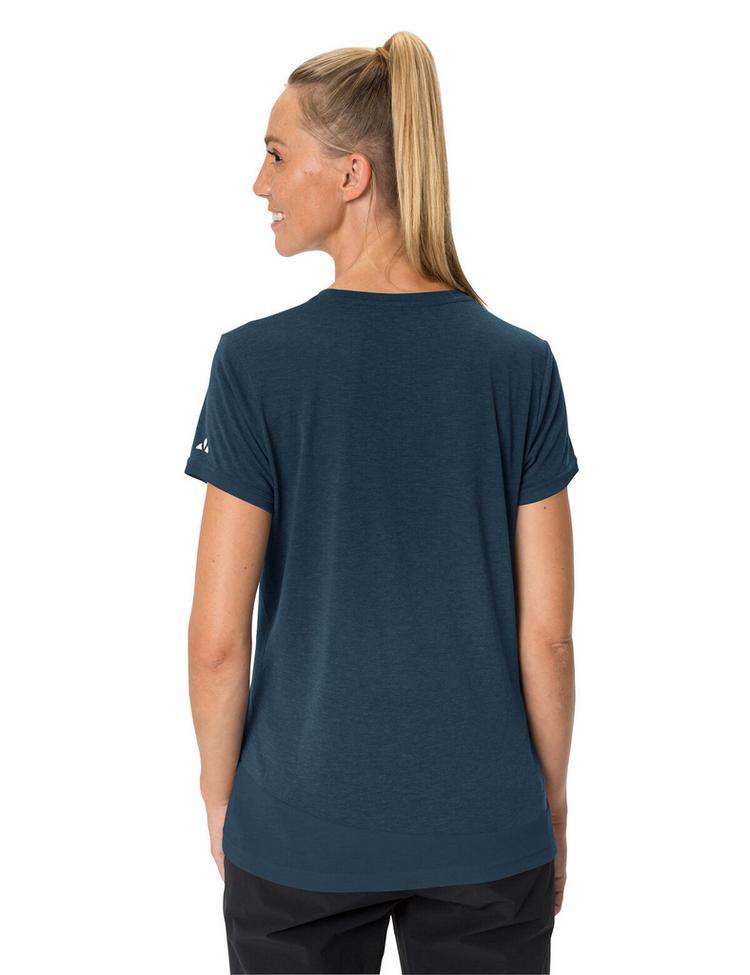 VAUDE VAUDE Sveit Funktionsshirt Damen - dark sea uni - 1 | SportScheck