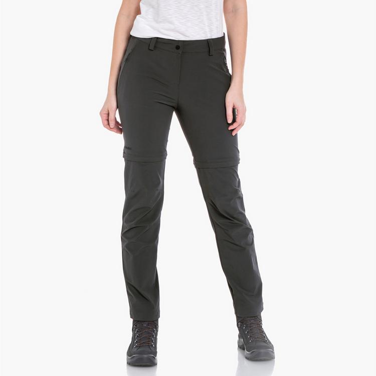 Sch&ouml;ffel Sch&ouml;ffel Ascona Zipphose Damen - asphalt - 0 | SportScheck