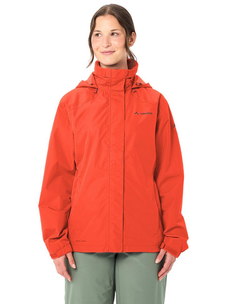 VAUDE VAUDE Women's Escape Bike Light Jacket Fahrradjacke Damen - glowing red - 0 | SportScheck
