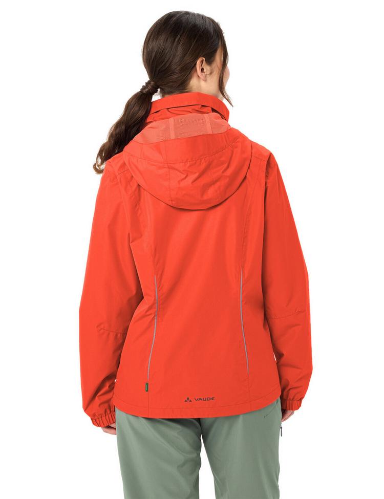 VAUDE VAUDE Women's Escape Bike Light Jacket Fahrradjacke Damen - glowing red - 1 | SportScheck