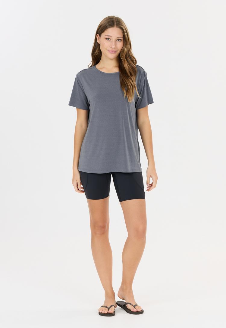 Athlecia Athlecia Lizzy W Slub S-S Tee Funktionsshirt Damen - rocky rims - 0 | SportScheck